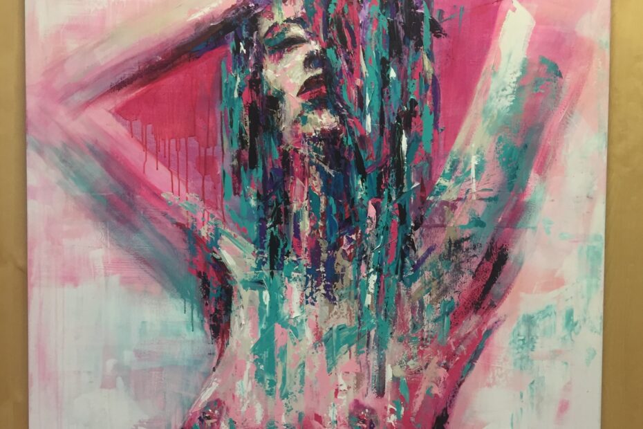 2018_Lash out 146x170cm