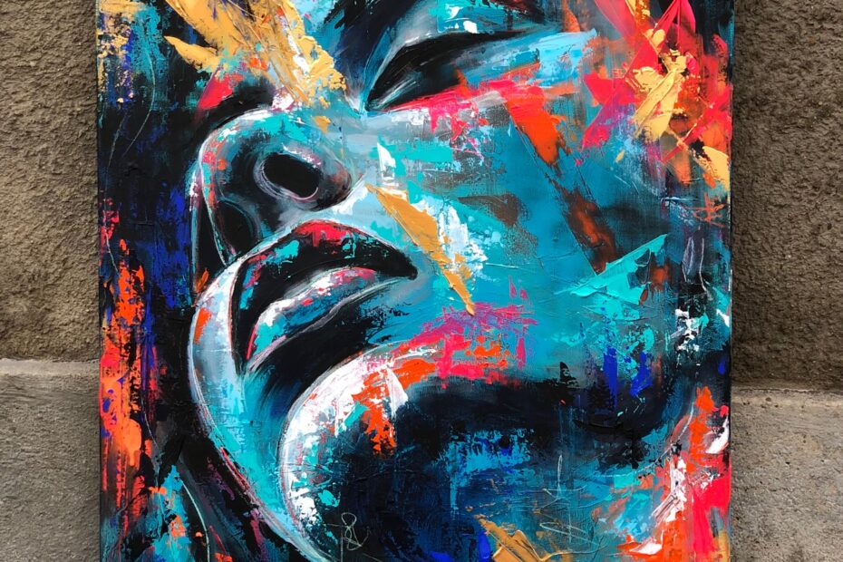 2020_Golden beams of light_110x175cm