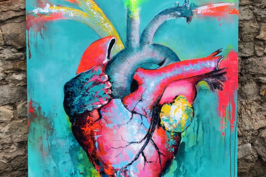 2021_Wild Heart_140x140cm